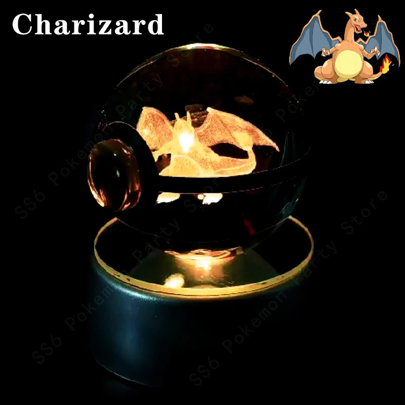 Pokemon Starters Crystal Ball Collection