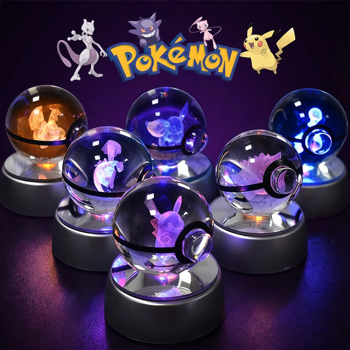 Pokemon Starters Crystal Ball Collection
