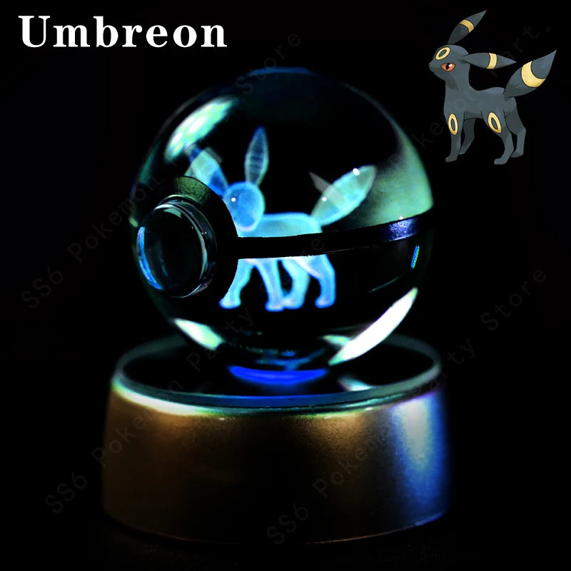 Pokemon Eeveelutions Hand-Crafted Crystal Ball [Wide Selection]